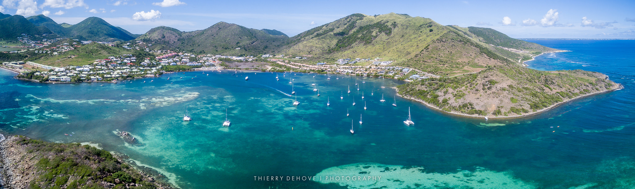 Aerial Photography Saint Martin Caribbean