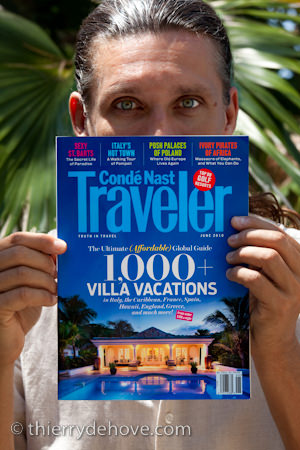 Conde Nast Traveler Magazine, my Cover in June 2010