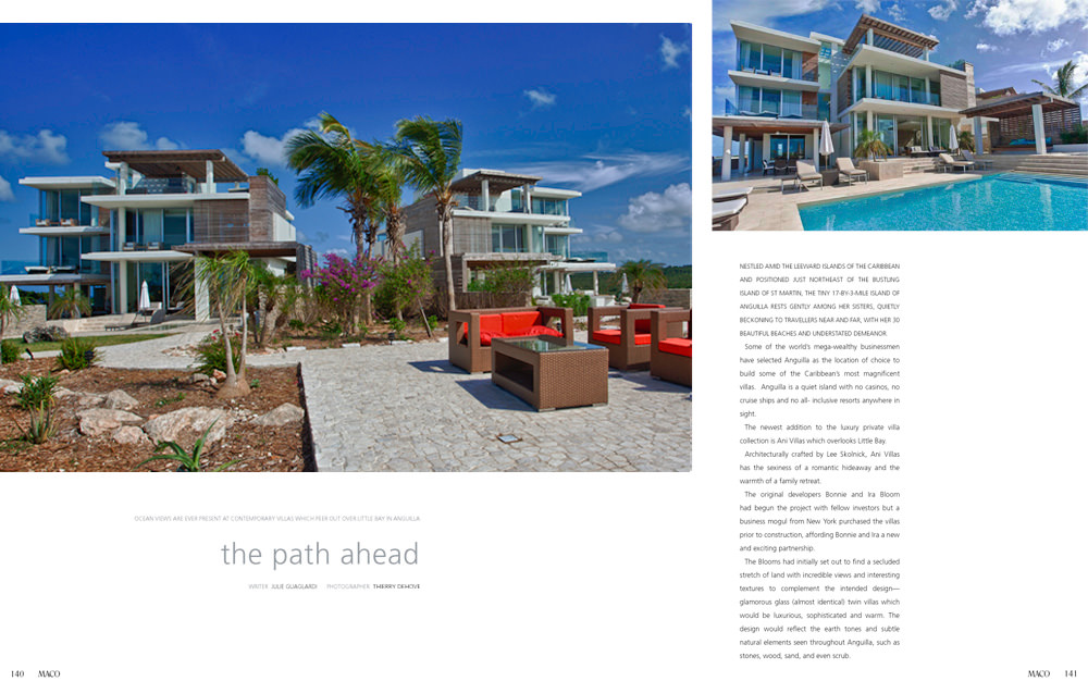 Maco Magazine Ani Villas in Anguilla
