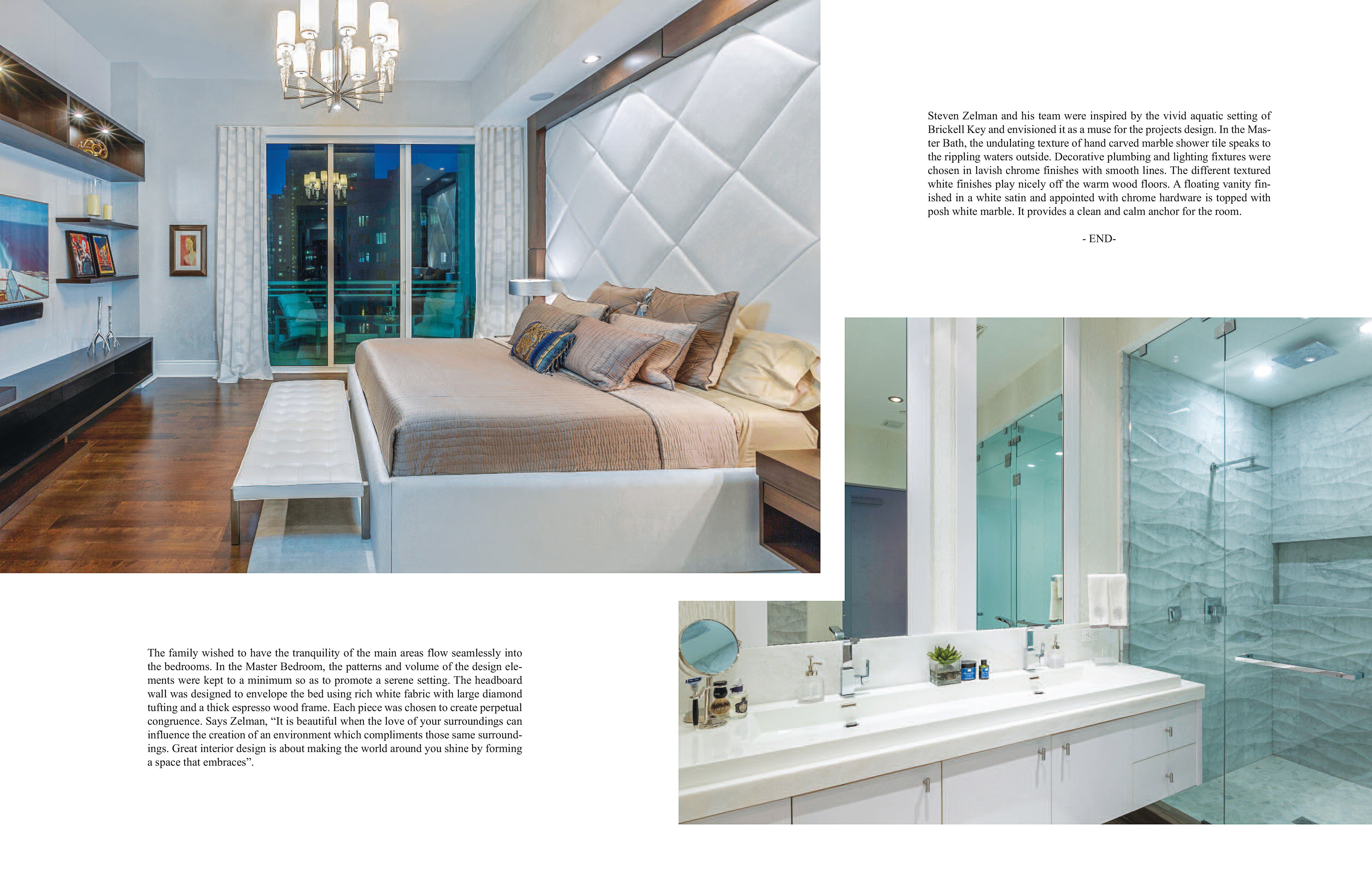 Florida Decor Magazine Featured Steven Zelman Interior Designer