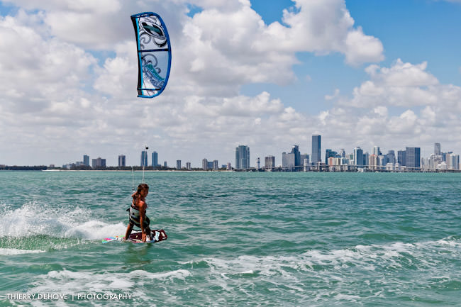 Charlotte Consorti Professional Kiteboarder in Miami