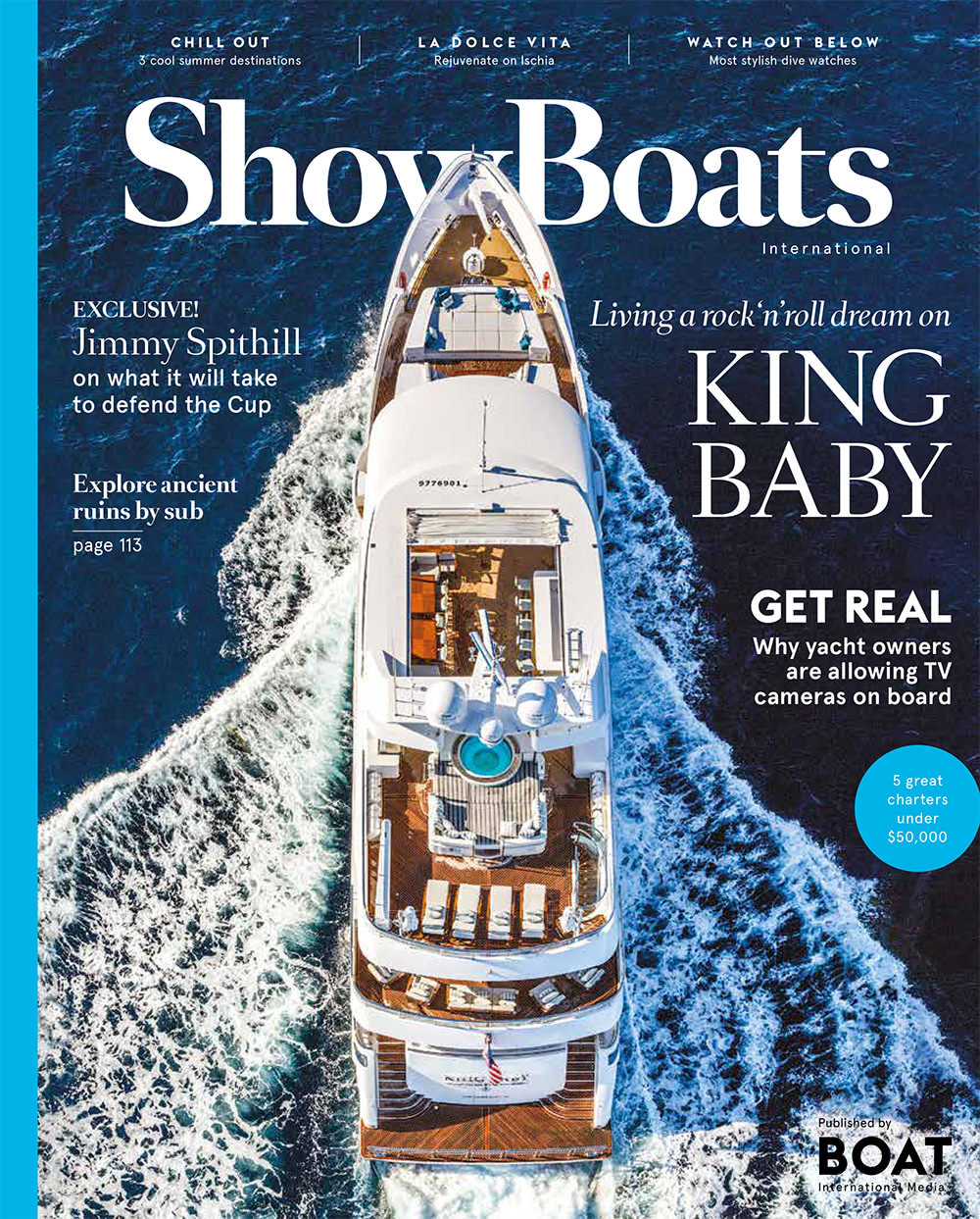 ShowBoat International April 2016 King Baby Motor Yacht 140