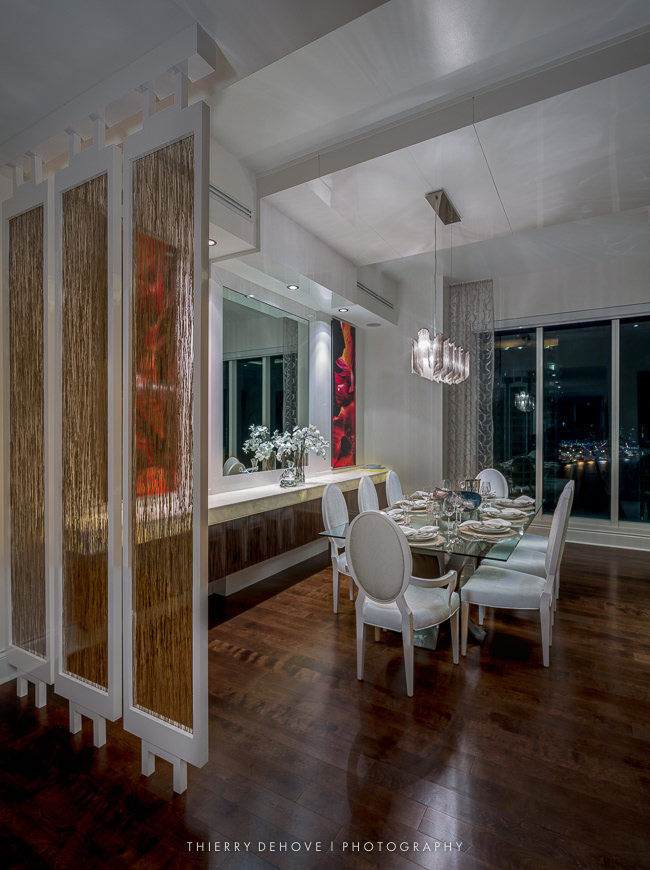 Home Interior Design Decoration in Brickell Key, Miami by Zelman Style Interiors