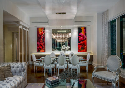 Home Interior Design Decoration in Brickell Key, Miami by Zelman Style Interiors