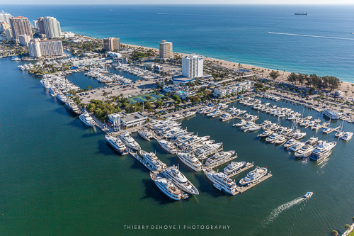 Bahia Mar Marina in Fort Lauderdale, Florida