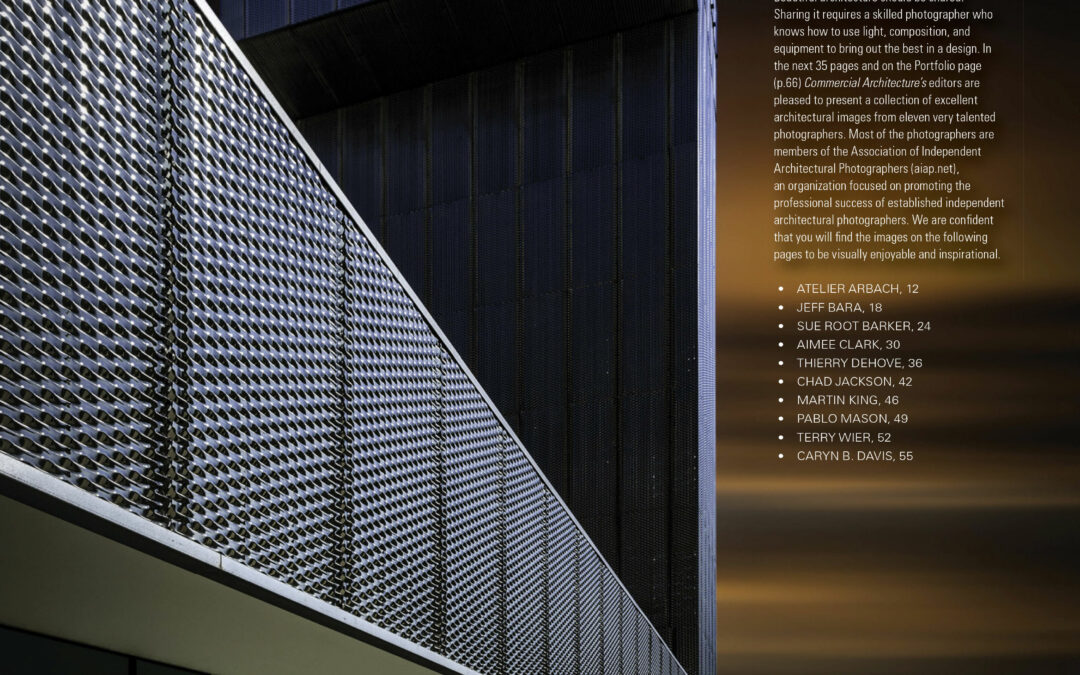2018 Commercial Architecture Architectural Photography issue