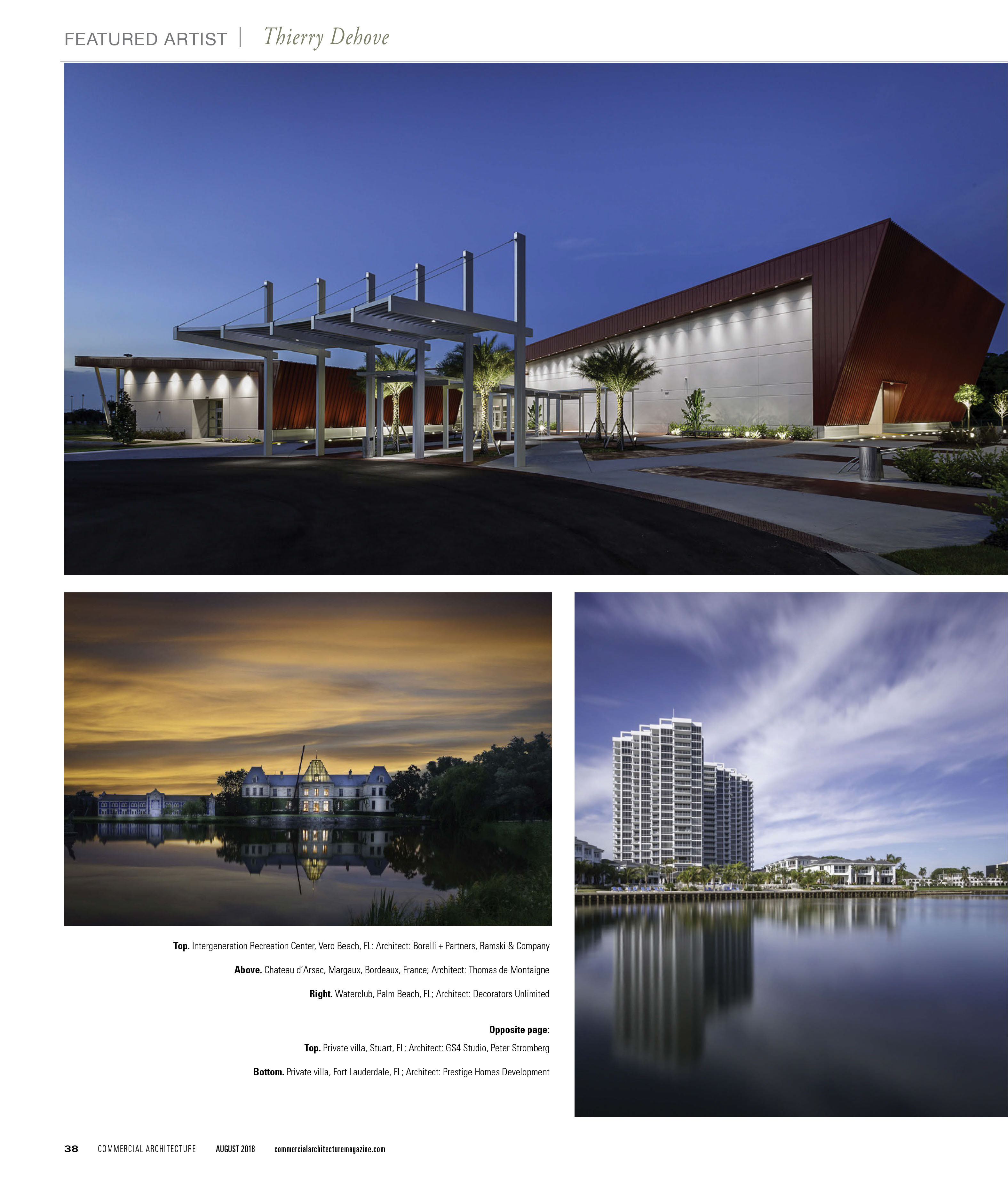 2018 Commercial Architecture Architectural Photography issue